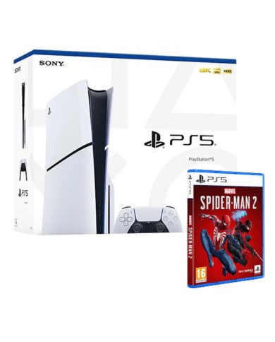 PLAYSTATION 5 SLIM + SPIDER-MAN 2