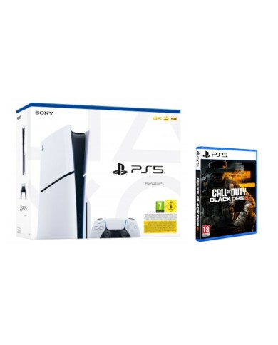 Playstation 5 Slim (Lector), Chasis D, 1TB + Call of Duty Black Ops 6