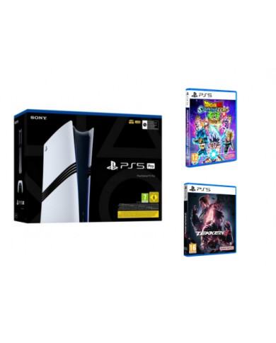 PlayStation 5 PRO + Dragon Ball Sparking Zero +  Tekken 8