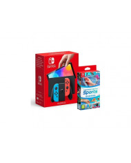 Nintendo Switch Oled Neón + Nintendo Switch Sports
