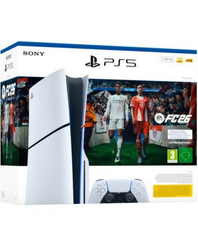 Playstation 5 Slim (Lector), Chasis E, 1TB + EA Sports FC26