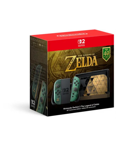 Nintendo Switch 2 Edición Zelda 40 Aniversario